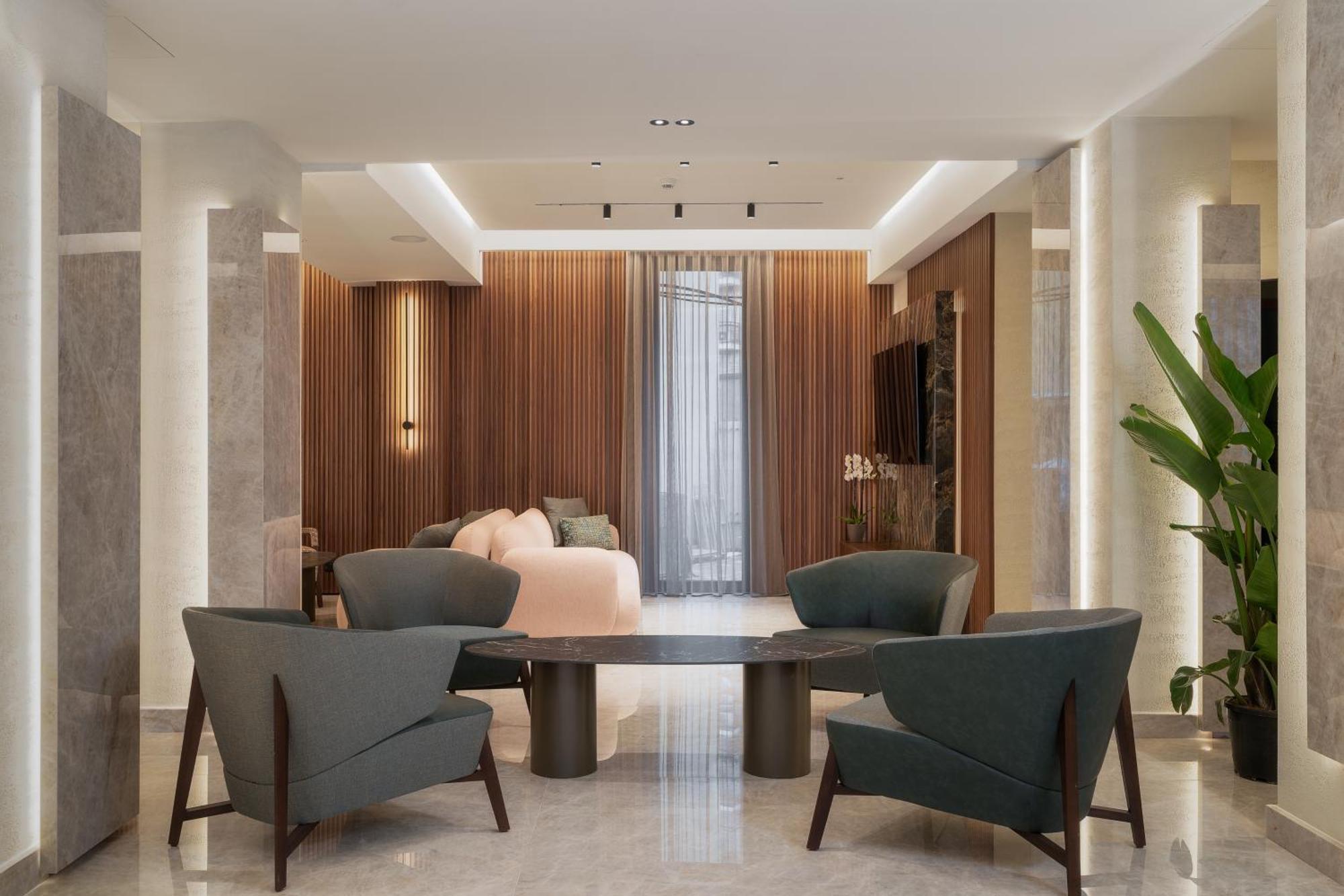 Hotel Mozart Milan Bagian luar foto